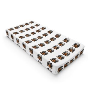 Basketball Panda Baby Changing Pad Cover